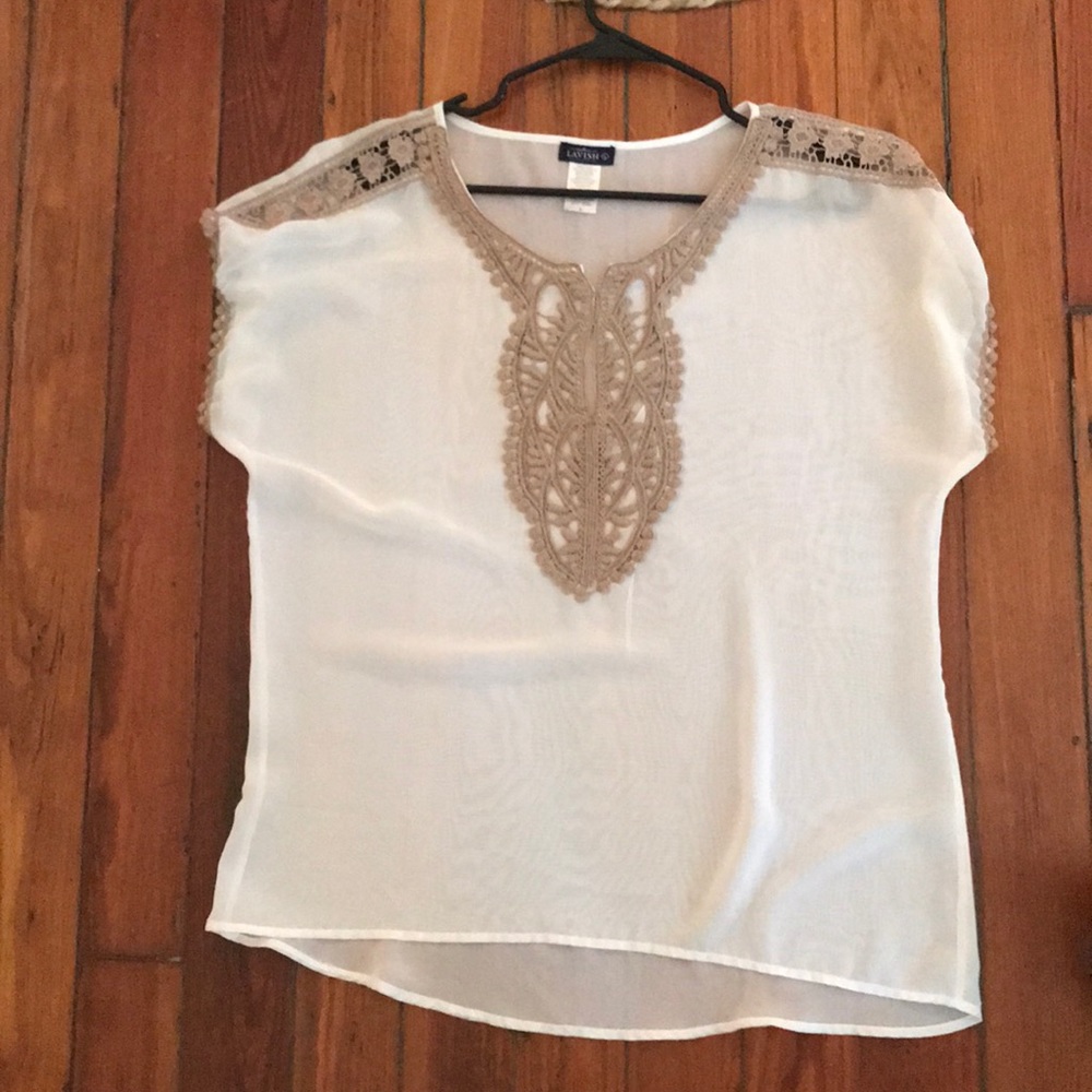 Short sleeve blouse